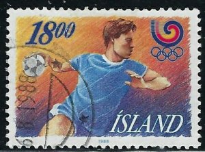 Iceland 662 Used 1988 issue (fe5631)