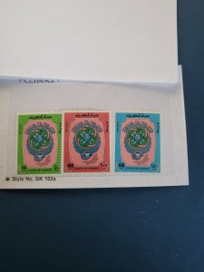 Stamps Kuwait Scott 1084-6 never hinged