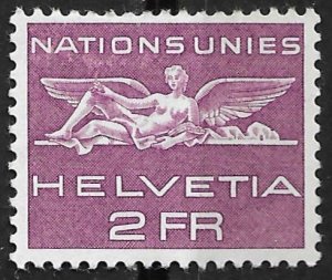 Switzerland-UNO  # 7O29  U.N   2fr.   (1)  VLH Unused