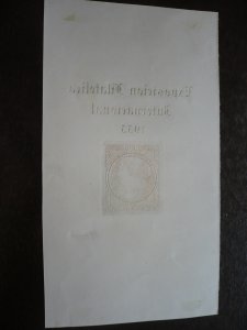 Stamps - Cuba - Scott# - Program Cover for Exhibition