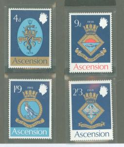 Ascension 126-129 Mint VF NH