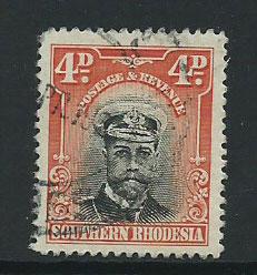 Southern Rhodesia SG 6  good used