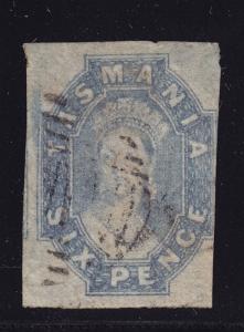 Tasmania Scott # 15 F-VF used neat cancel nice color scv $ 135 ! see pic !