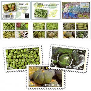 Scott #4269a Vegetables booklet MNH
