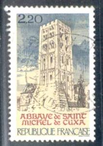 France ~ #1949 ~ St Michel de Cuxa Abbey ~ Used