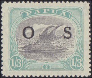 Papua New Guinea #O11-O12, Incomplete Set(2), 1932, Hinged