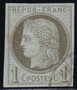 France 1870-1871 SC 38 Used 
