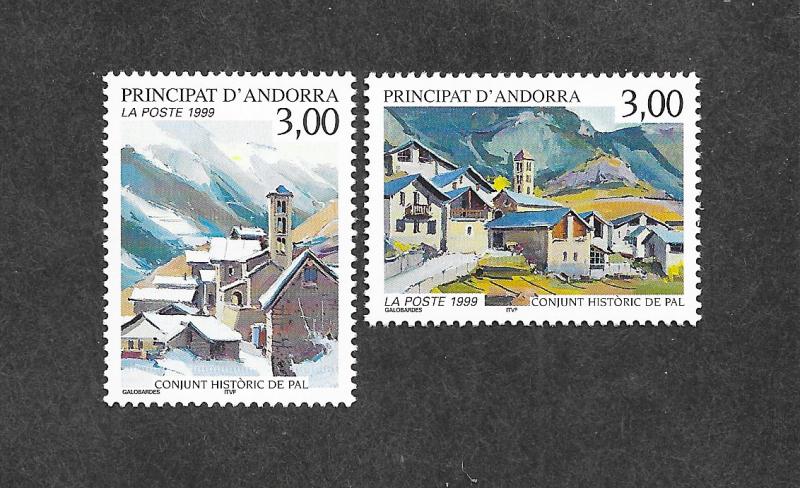 French Andorra 511-512 Mint NH MNH!