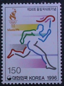 ​KOREA 1996- SC# 1882 OLYMPIC GAMES- ATLANTA'96 USA -MINT VERY FINE