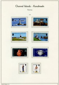 Channel Islands Collection on 58 pages -Guernsey and Alderney-SCV $415.00