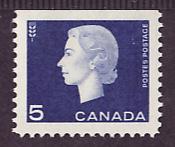 Canada #405bs Cameo Issue mint single