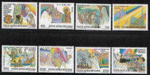 Vatican City #C75-82 MNH Set - Journeys of Pope John Paul II