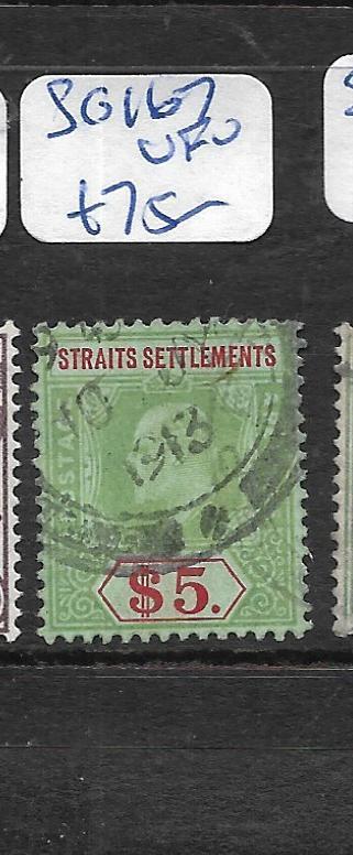 MALAYA STRAITS SETTLEMENTS  (P1206B)  KE $5.00   SG 167    VFU