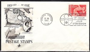 Canada, Scott cat. 472. Pan American Games issue. First day cover. ^