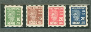 Norway #145-148 Unused Single (Complete Set)