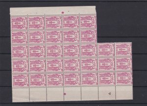 France 1945-1946 Mint Never Hinged Stamps Blocks ref R 18406