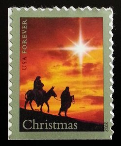 2012 45c Holy Family Flight into Egypt, Christmas Scott 4711 Mint F/VF NH