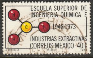 MEXICO 1056, 40c Anniv of Chemical Engineering School USED. F-VF. (364)