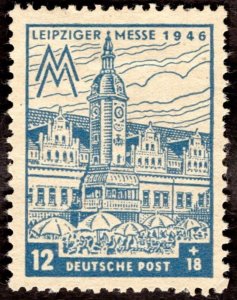 1946, Germany, 12+18pf, MH, Sc 14NB14b
