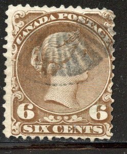 Canada # 27c, Used.