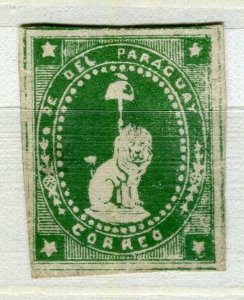 PARAGUAY; 1860s early classic Lion Type PROOF COLOUR TRIAL Mint value