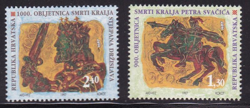 Croatia 1997 Croation Kings VF/NH