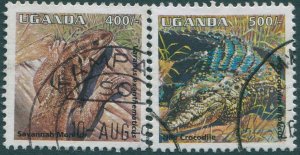 Uganda 1995 SG1518-1520 Reptiles (2) FU