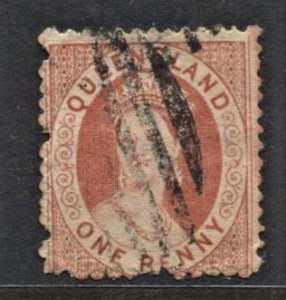 STAMP STATION PERTH Queensland #39 QV Definitive Used Wmk.68 - Perf.13