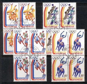 Liechtenstein 1976 Summer Olympics, Montreal blk4 CTO