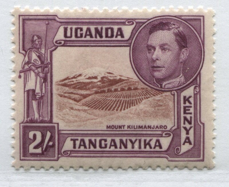 Kenya, Tanganyika, Uganda KGVI 1938 2/ perf 13  mint o.g. hinged