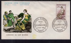 France 972 U/A FDC