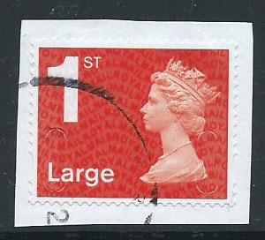 Great Britain SG U2973 - Security  Machin - Source Code 13  B