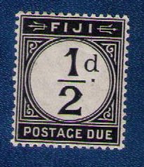 Fiji Sc D4 Postage Due MLH (1918) VF/XF