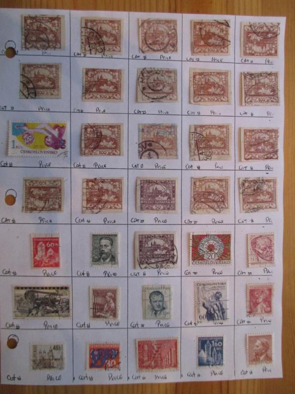 ~175 Czechoslovakia - Hinged On Pages - Unchecked - See Scans (#15)