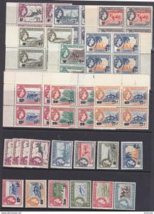 BRITISH VIRGIN ISLANDS 1956-75 lot 6 scan MNH hcv