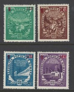 Romania 1952 5 Year Plan F MNH (866-9)