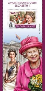 SOLOMON ISLANDS 2015 SHEET QUEEN ELIZABETH ROYALTY slm15302b