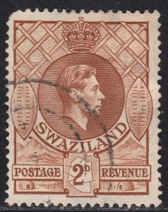 Swaziland 30 USED 1938 KGVI