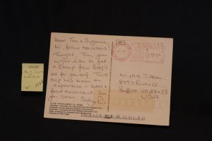 Brazil (Rio de Janiero) pc/cover to Suffolk VA (#1238)