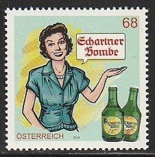 2015 Austria - Sc 2552 - MNH VF - 1 single - Ad for Schartner Bombe Beverages