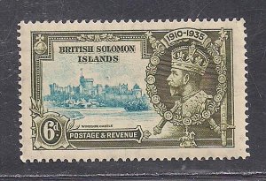 SOLOMON ISLANDS  SC# 62  FVF/MOG