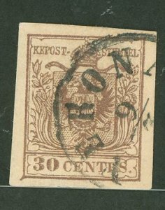 Austria/Lombardy-Venetia #5d Used Single