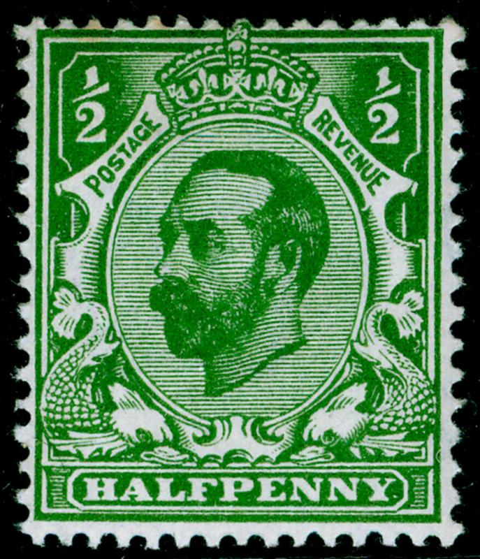 SG322 SPEC N1(1), ½d green, NH MINT. DIE A