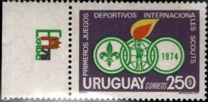 Uruguay Scott 874 MNH** Scout stamp