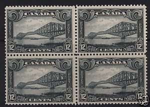 Canada #156 VF/NH Block