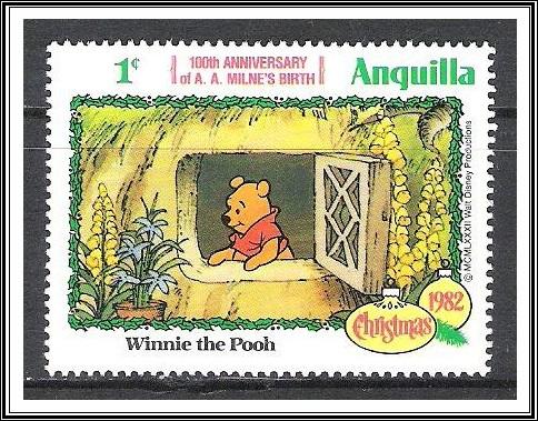 Anguilla #511 Disney Winnie The Pooh MH