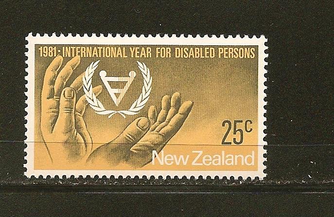 New Zealand 725 Disabled Persons MNH