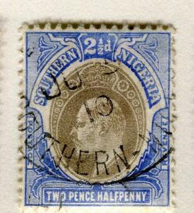 SOUTHERN NIGERIA;   1904 early Ed VII issue fine used 2.5d. value