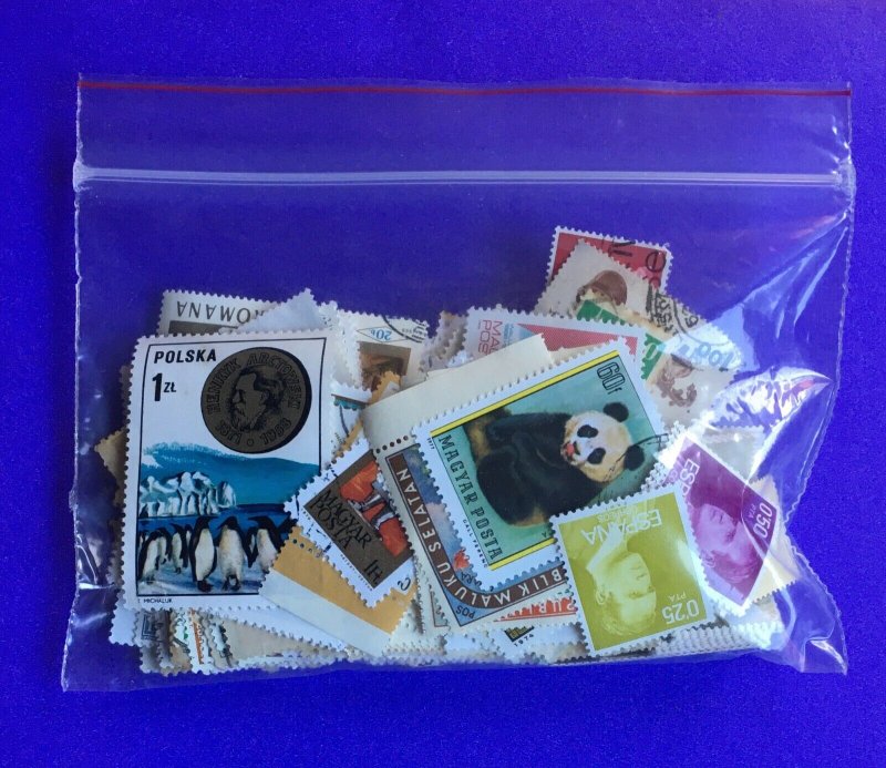 World Stamps 1750-2000+ Total in 5 Lots