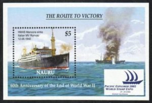 Nauru Stamp 531  - End of World War II, 60th anniversary 